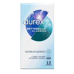 Durex Settebello Classico Condom 12s (Italia)