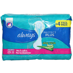 Always Protect Plus Aloe Vera Ultra Slim 26s