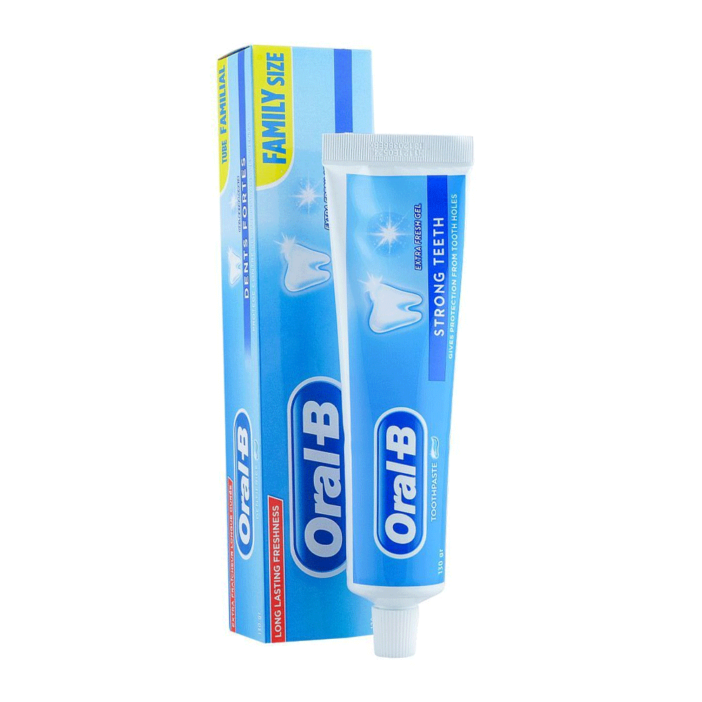Oral-b Strong Teeth Extra Fresh Gel Toothpaste 130g – Springs