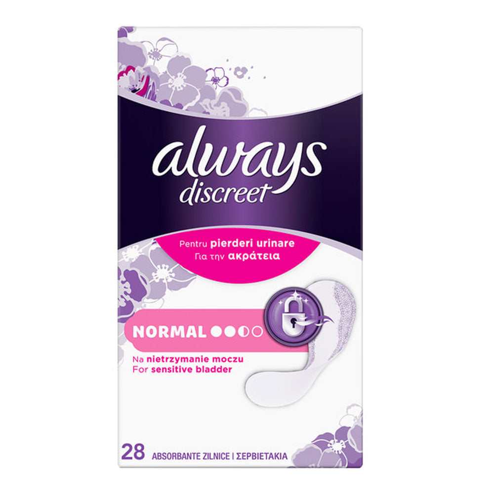Always Discreet Liners Normal 28`s