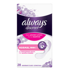 Always Discreet Liners Normal 28`s