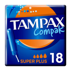 Tampax Compak Super Plus 18`s