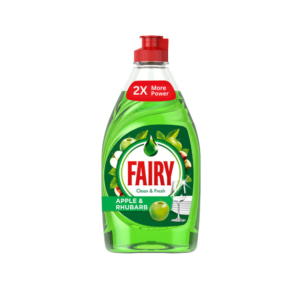 Fairy Clean & Fresh Apple & Rhubarb Dishwash 383ml
