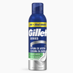 Gillete Series Calmante Lenitivo Aloe Vera Shaving Foam 250ml