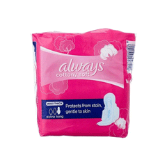 Always Cottony Soft Maxi Thick Extra Long Pads 6s