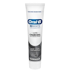 Oral-B 3D White Advanced Luxe Charcoal Toothpaste 100ml