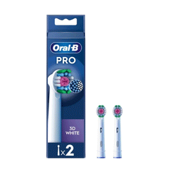 Oral-B Pro 3D White Brush Head 2`s
