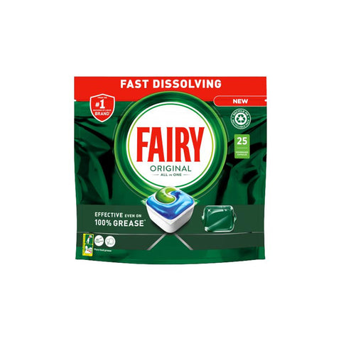 Fairy Original All In One Dishwasher Capsules 25s