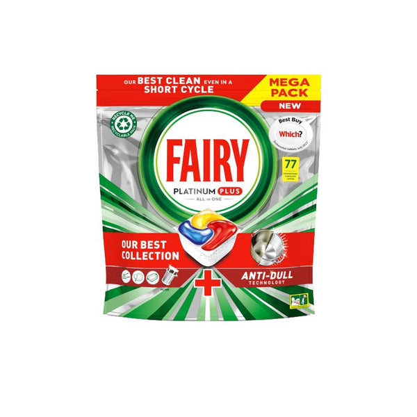 Fairy platinum plus all in one dishwashing caps (choose from6 to 35 tablets)