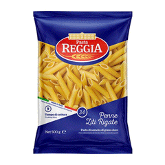 Reggia Penne Ziti Rigate Pasta 500g