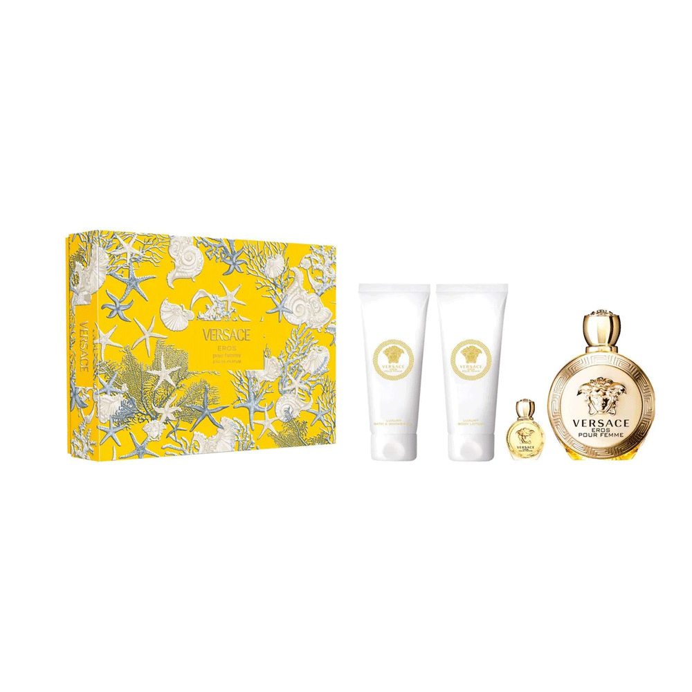 Versace Eros Pour Femme  Edt Gift Set