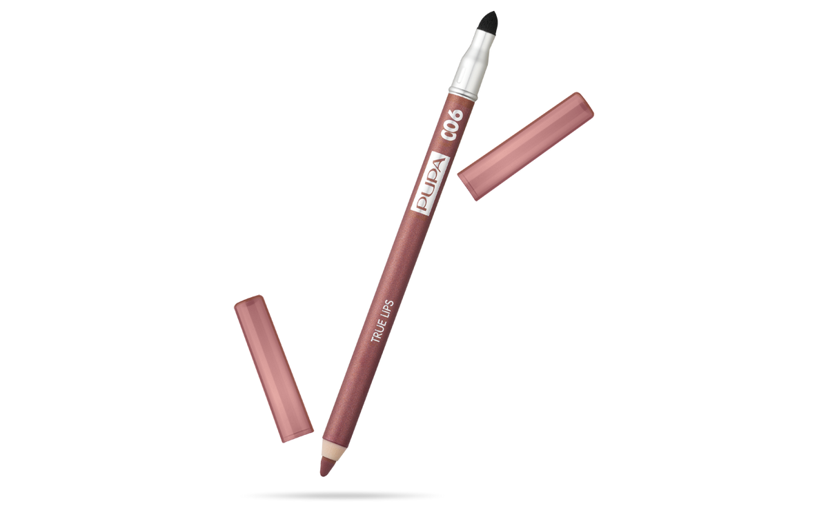 Pupa True Lips Blendable Lip Liner Pencil - Brown Red