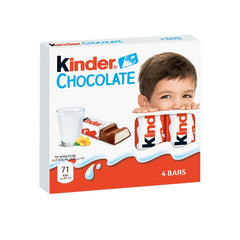 Kinder Chocolate 4 Bars 50g