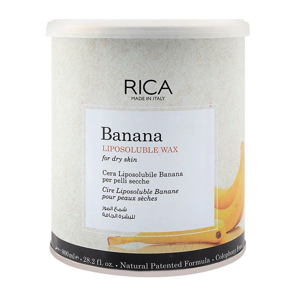 Rica Wax For Dry Skin Banana 800ml