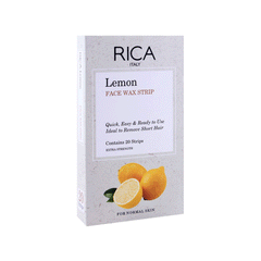 Rica Lemon Face Wax Strip 20s