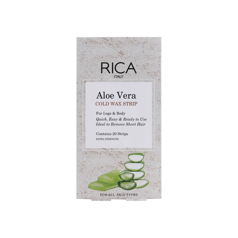 Rica Aloe Vera Face Wax Strip 20s