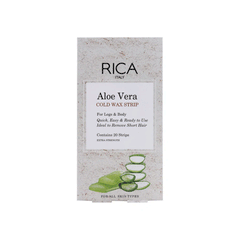 Rica Aloe Vera Face Wax Strip 20s