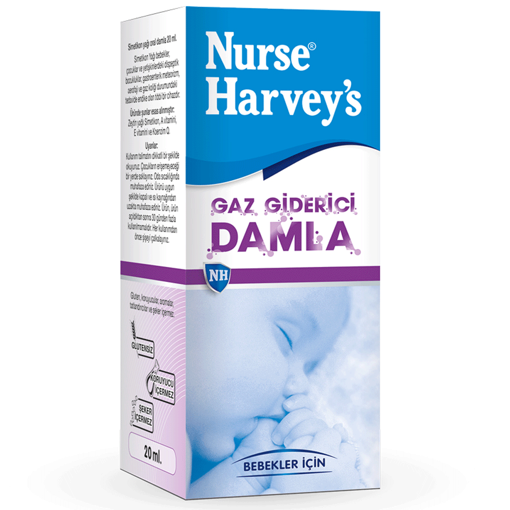 Nurse Harveys Gas Dehydrant Baby Drops 20ml (Imp T)