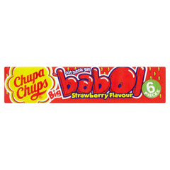 Chupa Chups Babol Strawberry Bubble Gum 27g