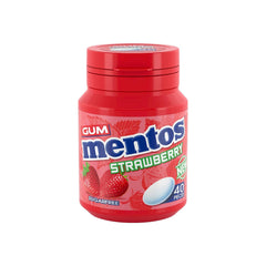 Mentos Strawberry Gum Jar 56g