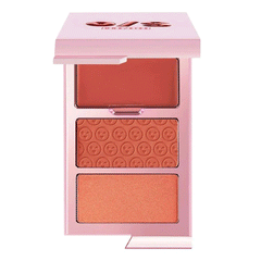 O/S Cheek Clapper 3d Blush Trio freaky peach