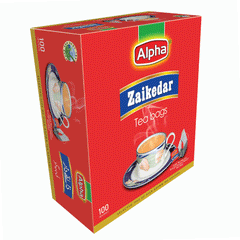 Alpha Zaikedar Tea Bags 100`s