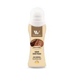 Wbm Shoe Care Liquid Shoe Polish For All Colours 75ml