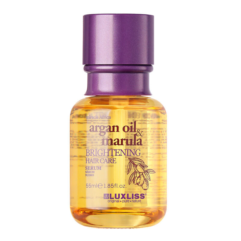 Luxliss Argan Oil Marula Brightening Hair Care Serum 50ml