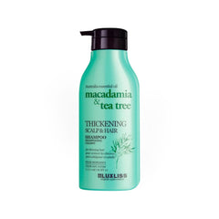 Luxliss Macadamia & Tea Tree Thickening Hair Care Shampoo 500ml