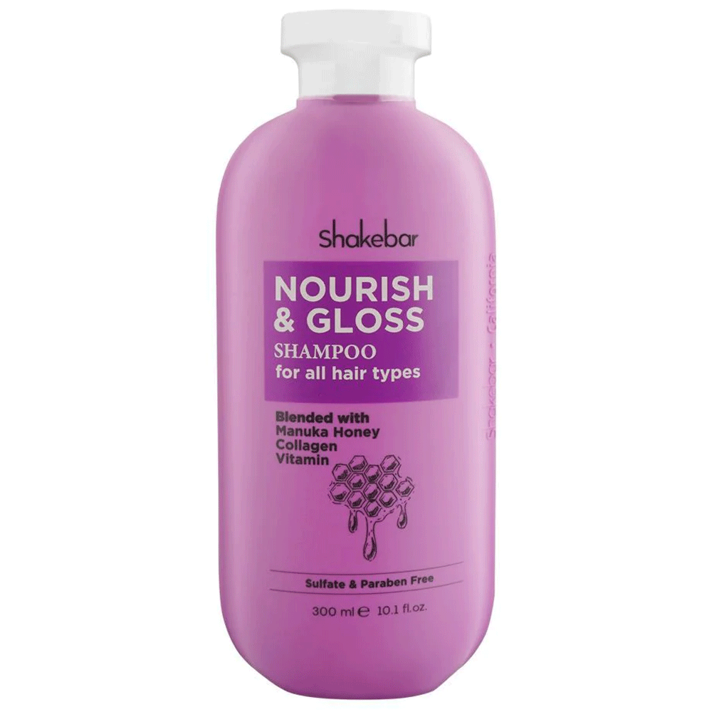 Shakebar Nouish & Gloss Shampoo 300ml