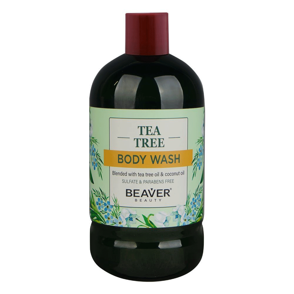 Beaver Tea Tree Body Wash 600ml