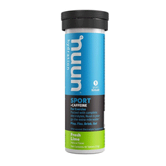 Nuun Sport Hydration Plus Caffeine Fresh Lime Flav Tab 10s