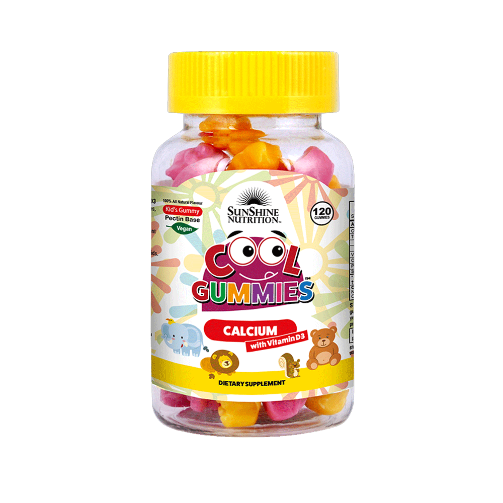 Sunshine Nutrition Cool Gummies Calcium & D3 60s