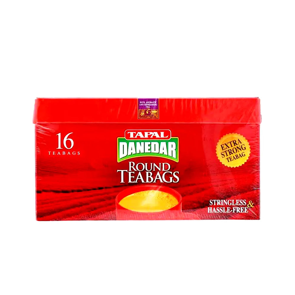 Tapal Danedar Round Tea Bags Stringless Hassle Free 16 Tea Bags