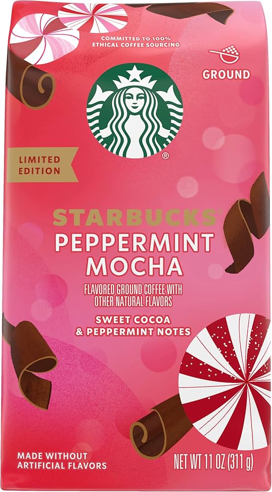 Starbucks Peppermint Mocha Ground Coffee 311g