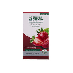 Greeniche Stevia Flavoured Stevia Strawberry Liquid 59ml