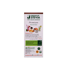 Greeniche Stevia Flavoured Stevia Chocolate Liquid 118ml