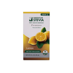 Greeniche Stevia Flavoured Stevia Lemon Liquid 59ml