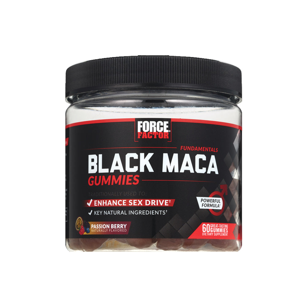 Black Maca Passion Berry Gummies 60s
