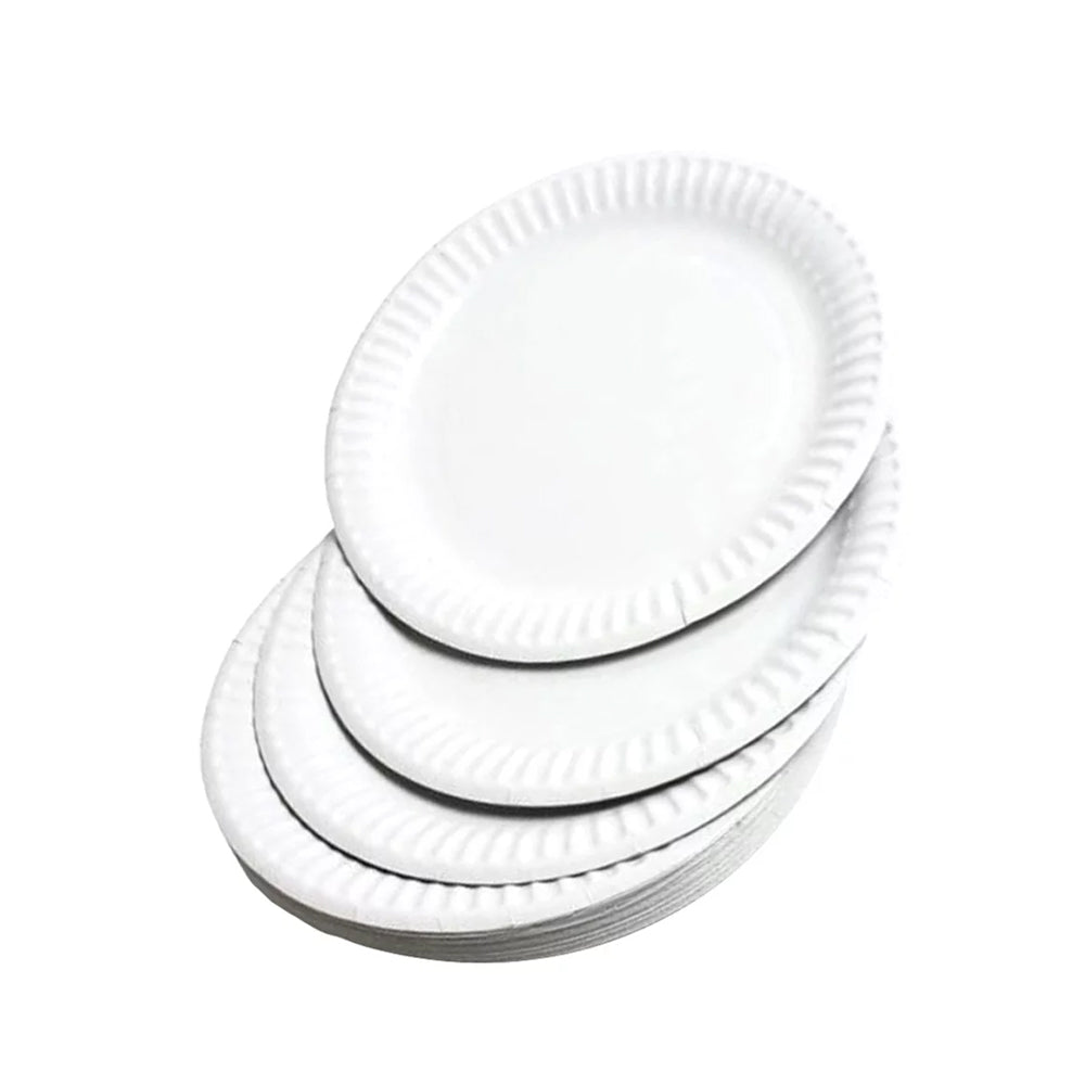Paper Plate White 10pcs