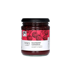 M&s Fairtrade Raspberry Conserve 340g