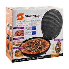 Sayona 2in1 (pizzas & Griller) Spg-4376