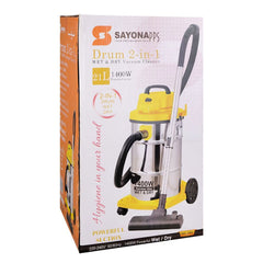 Sayona Drum 2-in-1 Wet & Dry Vacuum Cleaner 21l Svc-2362