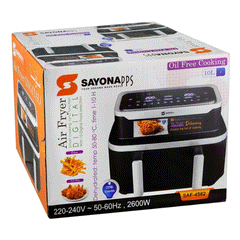 Sayona Digital Air Fryer Oil Free 10ltr SAF-4582