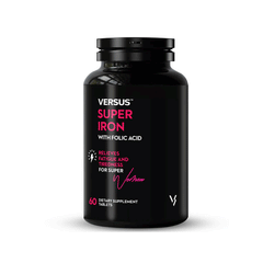 Versus Super Iron With Folic Acid Tab 60s