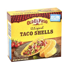 Old El Paso Taco Shells Crunchy 12s