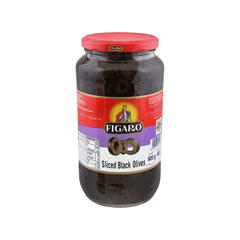 Figaro Sliced Black Olives 920g