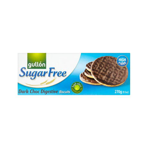 Gullon Sugar Free Dark Choc Disgestive Biscuit 270g