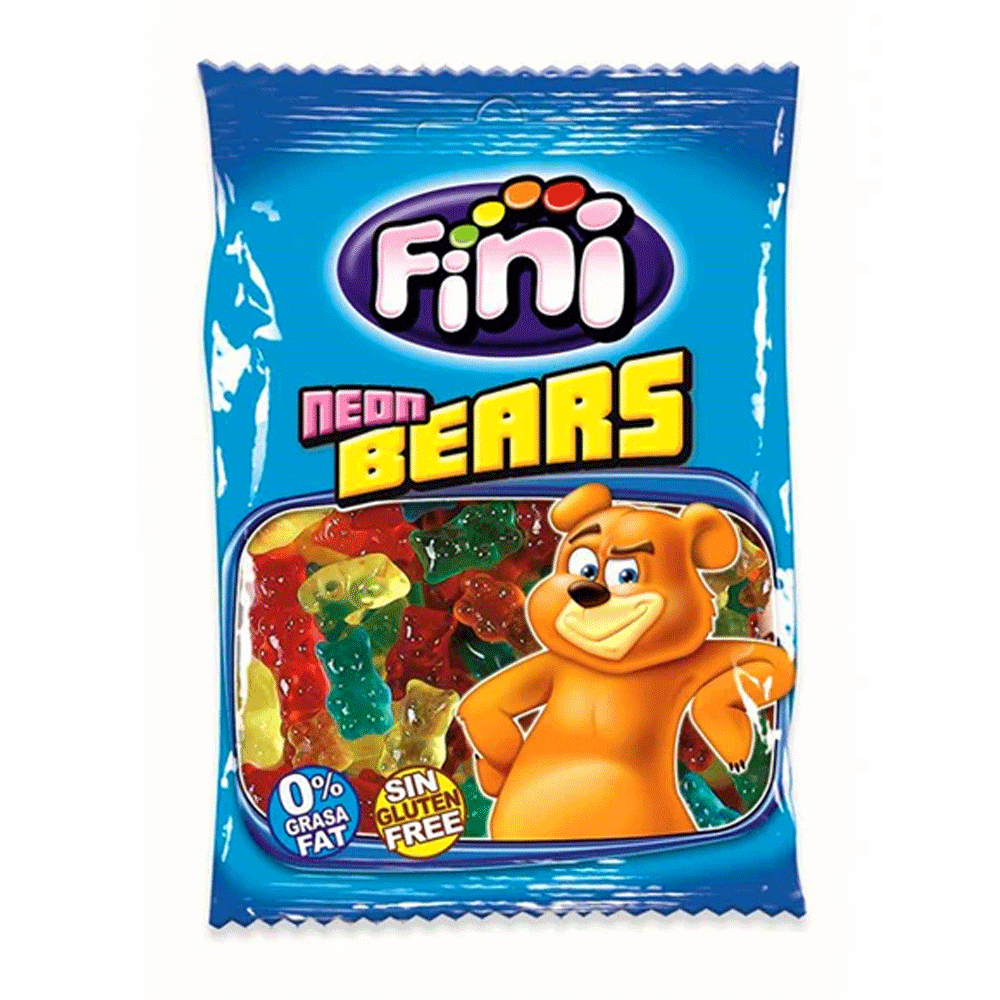 Fini Neon Bears Jelly 75g