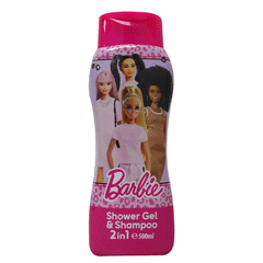Barbie 2 In 1 Shower Gel & Shampoo 500ml